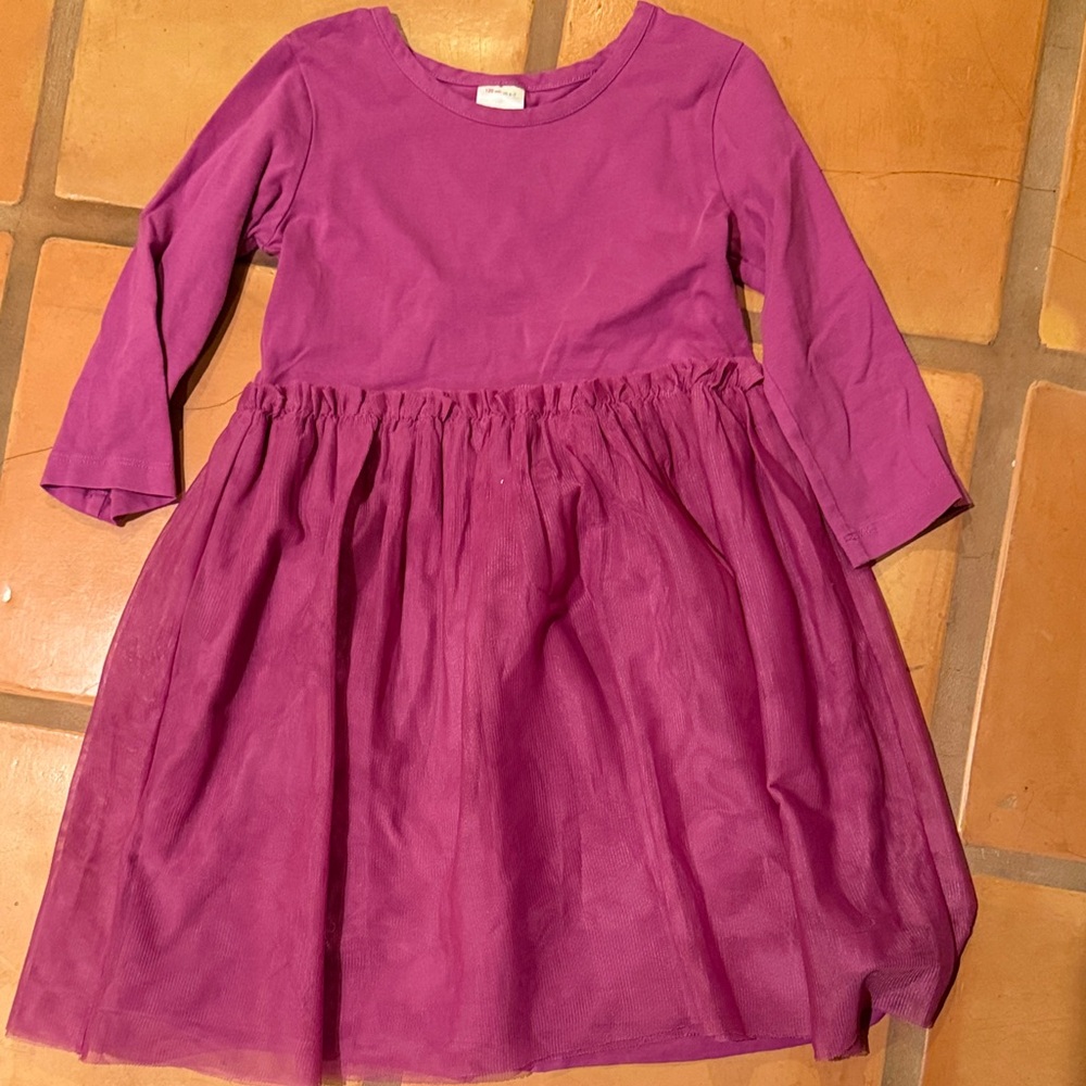 Girls Hanna Andersson Pink Tulle Dress